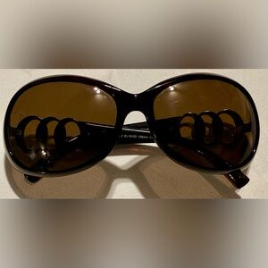 Elle Dark Brown Sunglasses Color 210